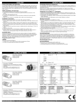 Mastervolt Stainless steel shore connection kit, 3 PE, 32 A/230 V User manual
