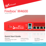 Watchguard Firebox M4600 Quick start guide
