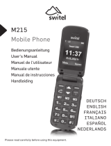 SWITEL M215 Owner's manual