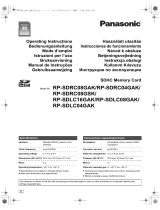 Panasonic RP-SDRC08GSK User manual