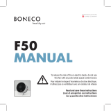 Boneco Portable Fan F50 User manual