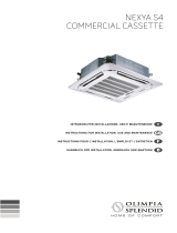 Olimpia Splendid Nexya S4 E Cassette Inverter Commercial Owner's manual