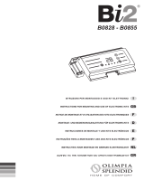 Olimpia Splendid controls - B0828/B0855 User manual