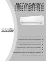 Olimpia Splendid Nexya S2 Inverter 9 User manual