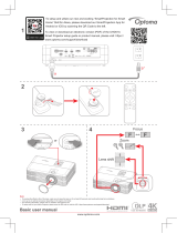 Optoma UHD65 Owner's manual