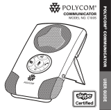 Polycom Communicator C100S for Skype User manual