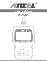 ANCEL 8542040151 User manual