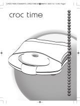 Tefal SM1522 croc time Owner's manual