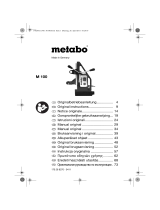 Metabo Electromagnet. Drill Stand M100 Operating instructions