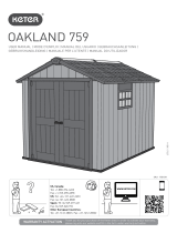Keter Oakland 759 Assembly Instructions