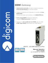 Digicom 8D5757 2G GSM Gateway Lift Plus User manual