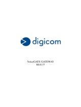 Digicom VoiceGATE Gateway FXO User manual