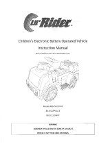 Lil Rider W410058 Operating instructions
