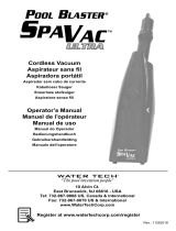 Water Tech SPAVAC127 User manual