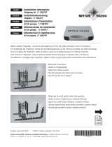 Mettler Toledo Weighing kit For Excellence XS Analytical Balances Installation guide
