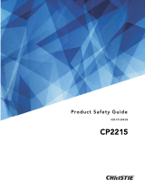 Christie CP2215 User manual