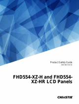 Christie FHD554-XZ-HR User manual