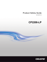 Christie CP2208-LP User manual
