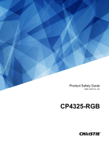 Christie CP4325-RGB User manual