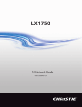 Christie LX1750 User manual