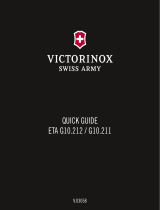 Victorinox ETA G10  Quick start guide