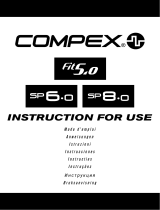 Compex FIT 5.0, SP 6.0 & SP 8.0 User manual