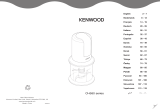 Kenwood KMX50BK KMIXKMX50BL KMIX Owner's manual