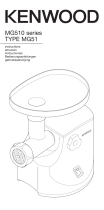 Kenwood MG510 Owner's manual