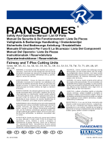 Ransomes T-Plex 185 Parts Manual