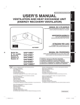 Mitsubishi Heavy Industries SAF250E7 User manual