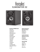 Hercules DJMonitor 32  User manual