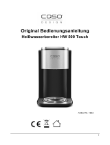 Caso HW 500 Touch Operating instructions