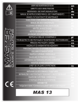 MCS Master MAS13 E2020R1 Owner's manual