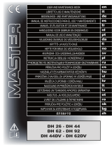 Master DH 44DV Owner's manual