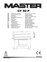 Master CT 50 P Owner's manual
