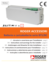 Roger Technology B71/BC INT User manual