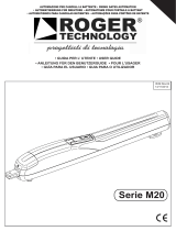 Roger Technology 230v KIT M20/342 User manual