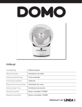 Domo Zirkulationsventilator 360° Umlauf Owner's manual