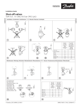 Danfoss Shut-off valves SVA-S/L 15-200, 65 bar (942 psi) Installation guide