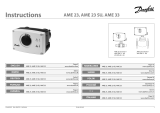 Danfoss AME 23/23 SU/33 Operating instructions