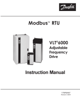Danfoss VLT6000 Modbus Operating instructions