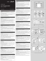 Danfoss Icon™ Programmable 230V Room Thermostat - On-Wall version Installation guide