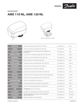 Danfoss AME 110 NL / AME 120 NL Operating instructions