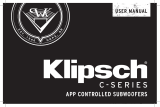 Klipsch C-310ASWi-BL Owner's manual
