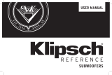 Klipsch R-100SW User manual