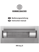 Rommelsbacher IW 604/E User manual