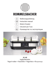 Rommelsbacher JG 40 User manual
