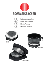 Rommelsbacher RK 501 WIENEU User manual