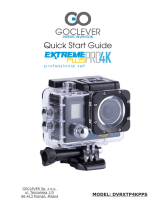 GOCLEVER DVR EXTREME PRO 4K PLUS PROFESSIONAL SET User manual