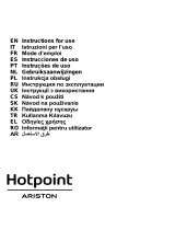 Hotpoint-Ariston HHPN 6.5F LM OW Owner's manual
